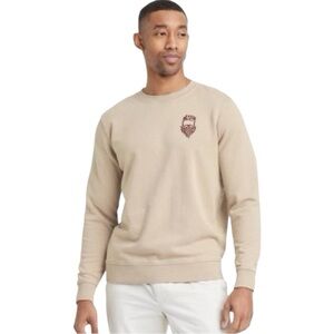 NWT GOODFELLOW & CO Men's
French Terry Crewneck Pullover Sweatshirt Taupe L